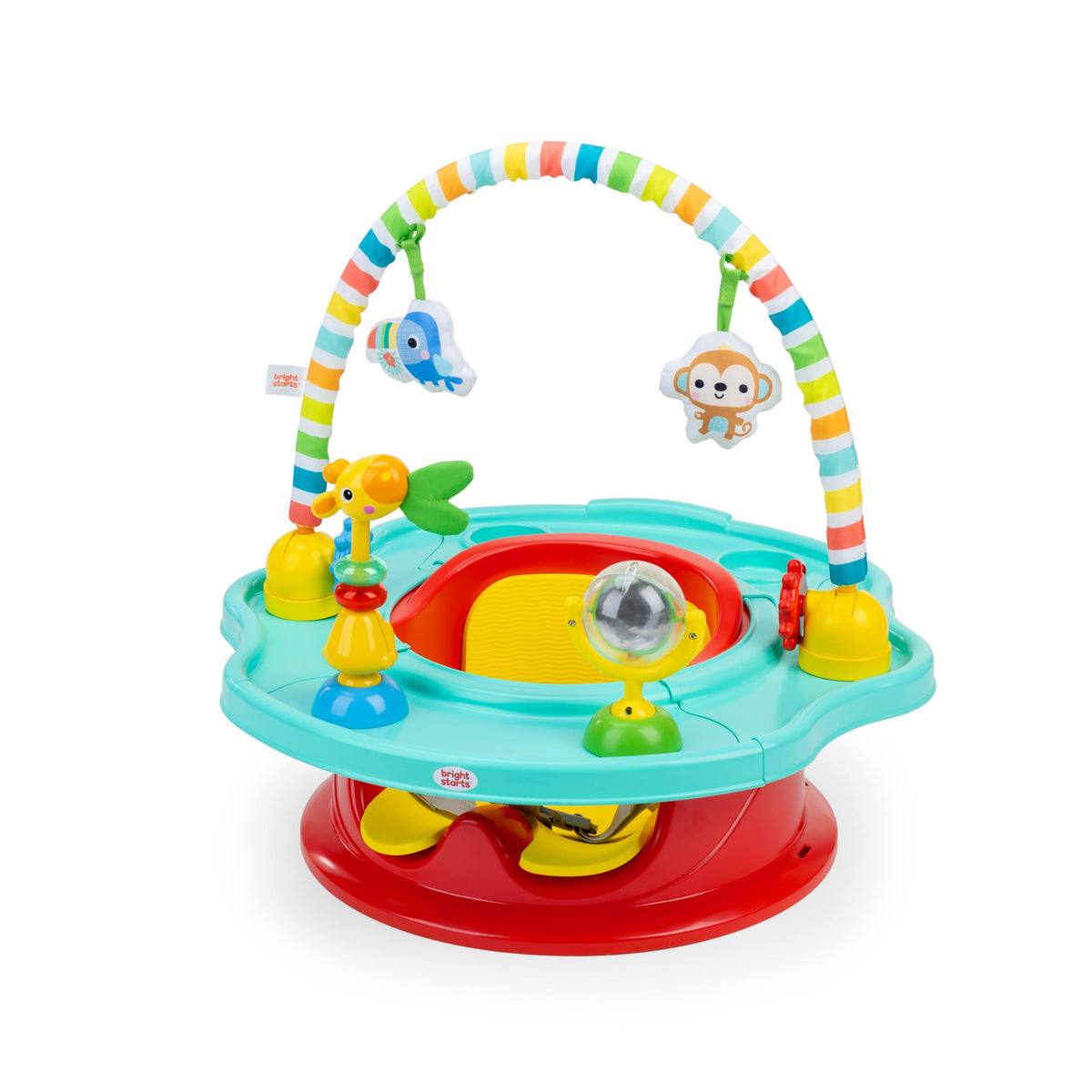 3-in-1 Baby Activity Seat with Toys, Snacking Tray, Booster Seat C863486