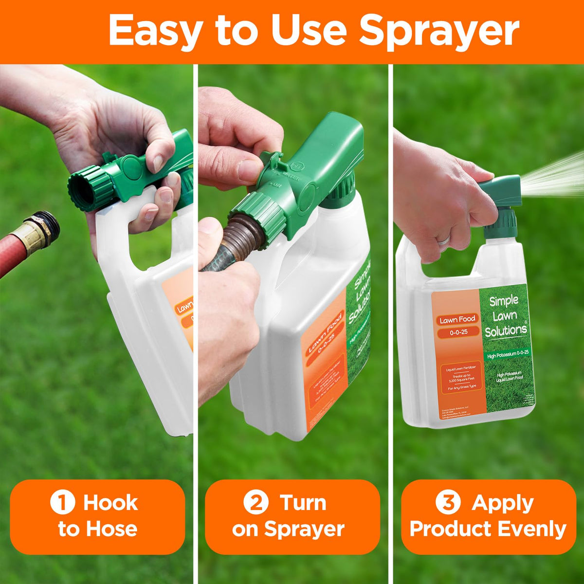 High Potassium Liquid Fertilizer 0-0-25 Concentrated Spray 32 Ounce J802