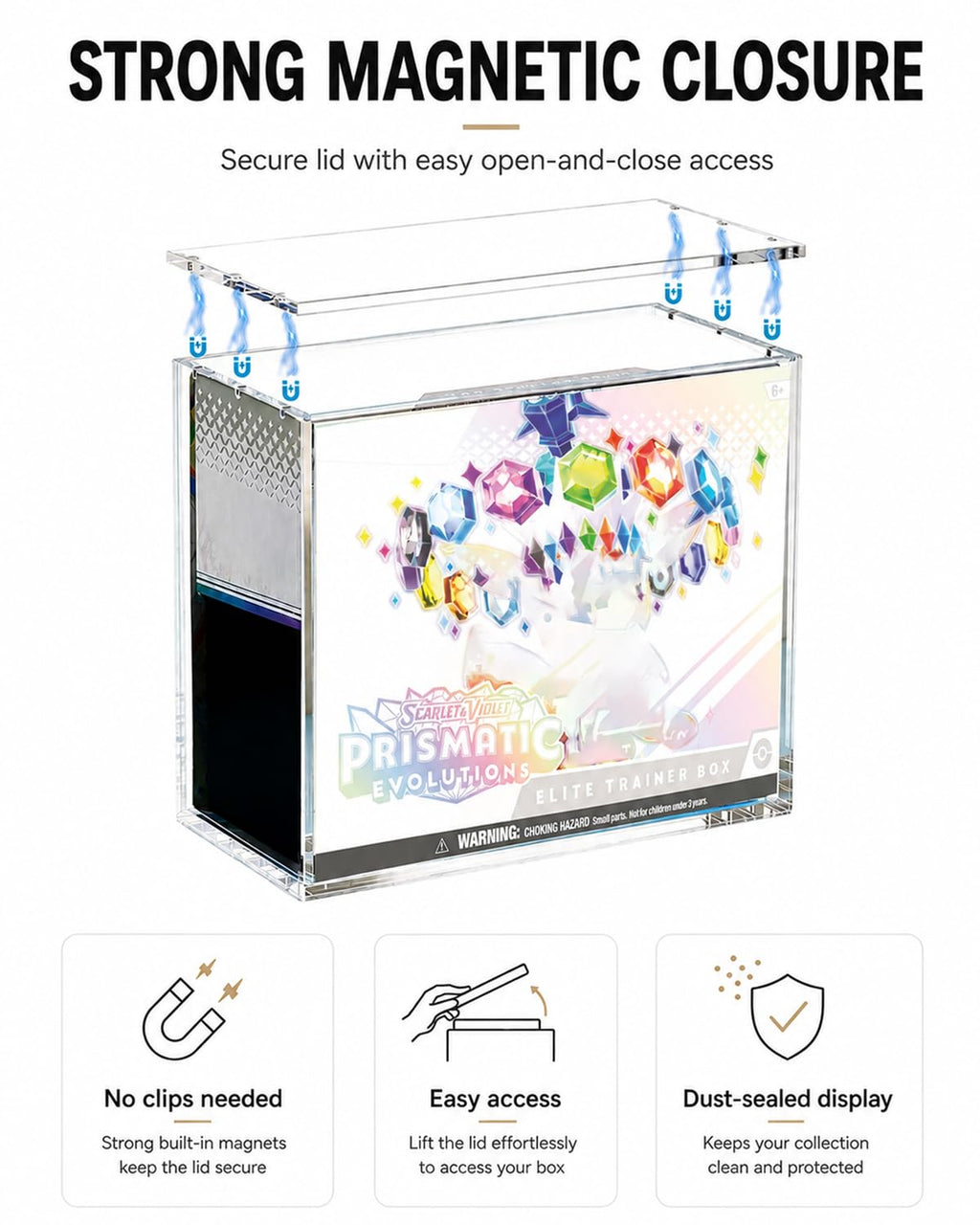 Clear Acrylic Display Box X44613