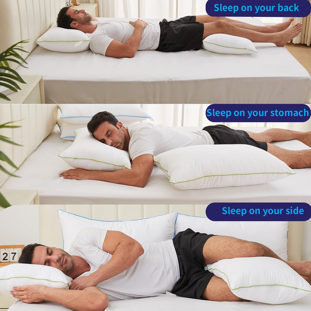 King Size Down Alternative Pillows Set of 2 P3431