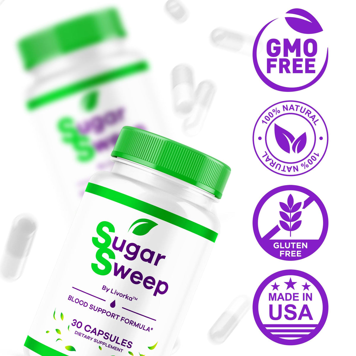 30 Capsules Supplement Pills V711