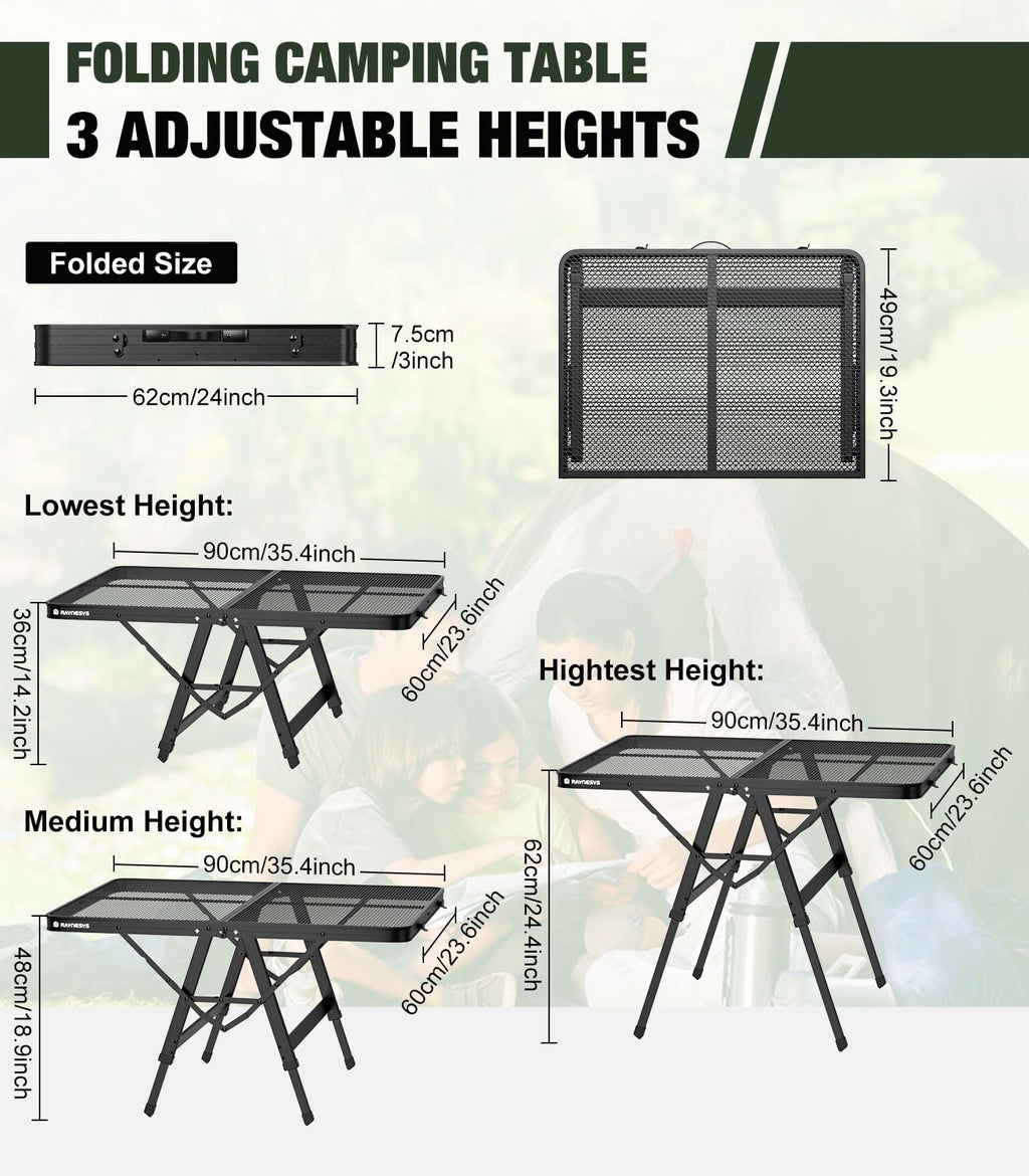 Portable Folding Grill Table Q8896