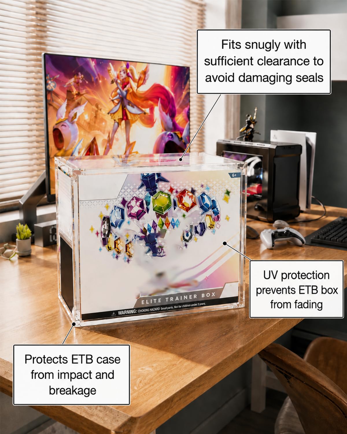 Clear Acrylic Display Box X44613