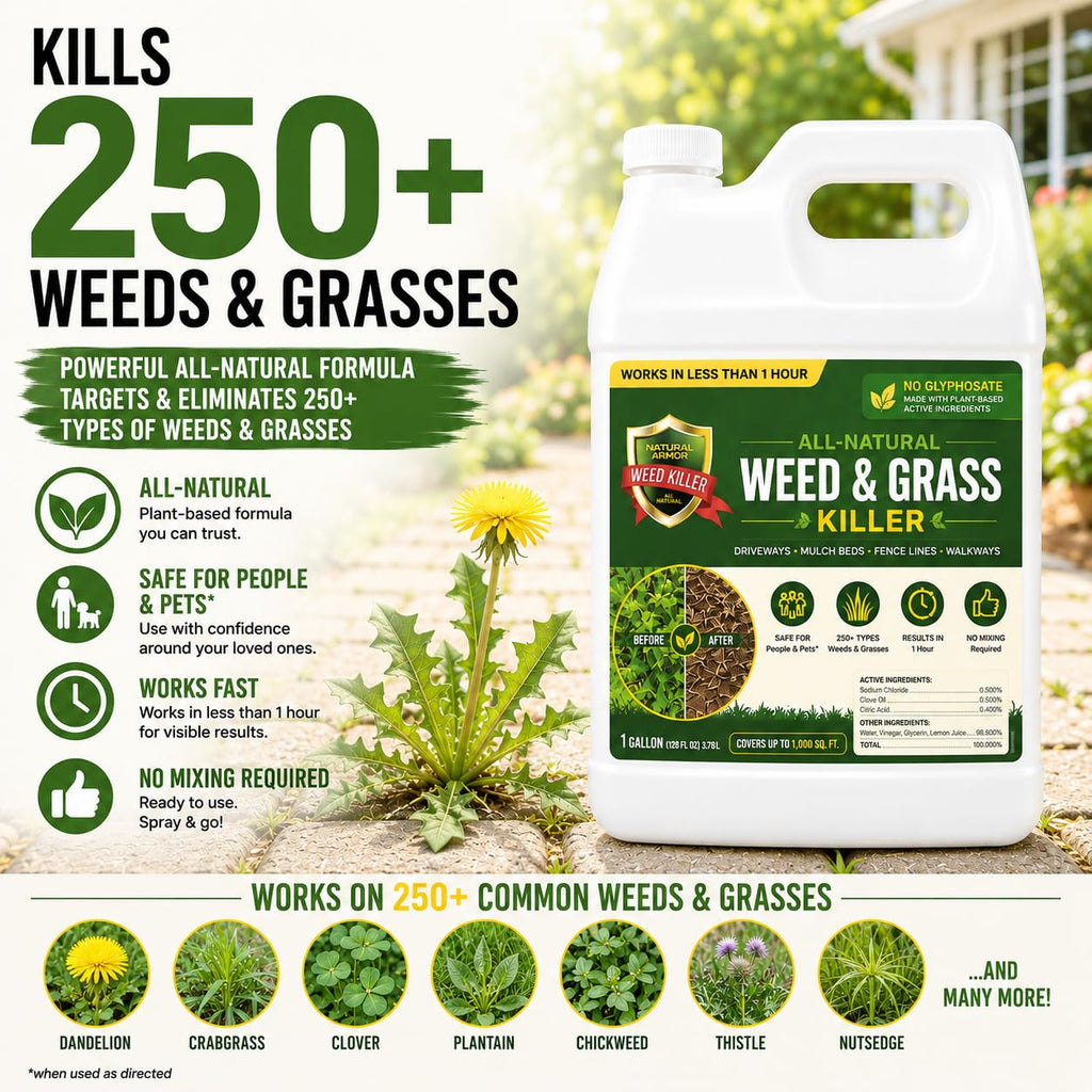 Weed & Grass Killer 1 Gallon with Sprayer F526892