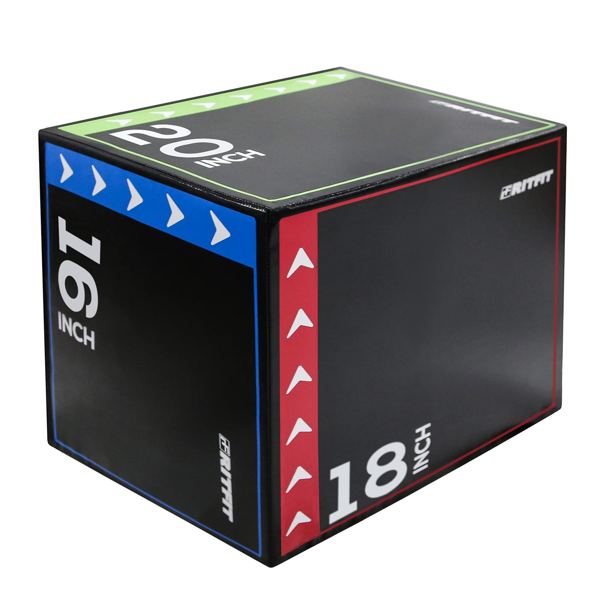 3 in 1 Foam Plyo Box 30”x24”x20” 440lb Weight Capacity P4132