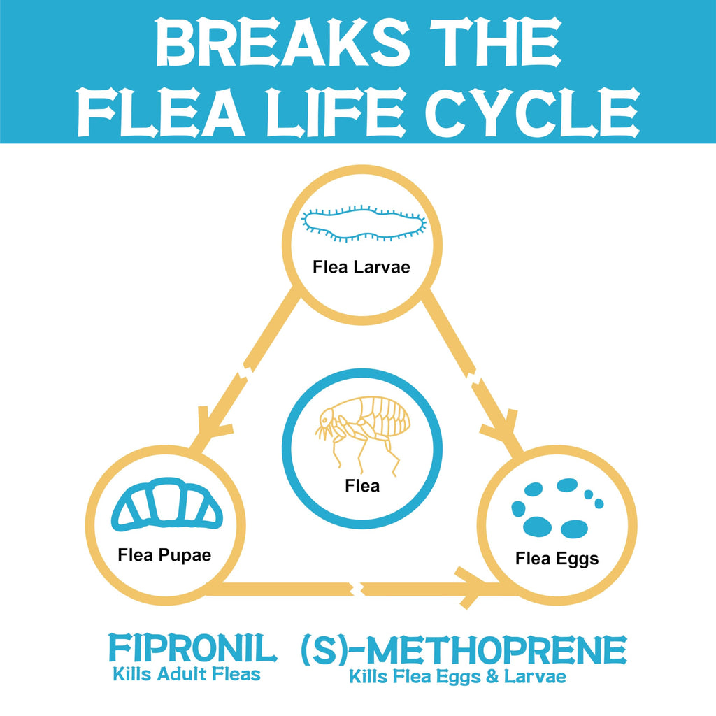 Flea and Tick Prevention for Dogs 6 Doses O5147