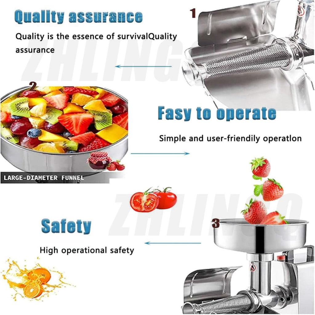 450W Stainless Steel Electric Food Mill I564488