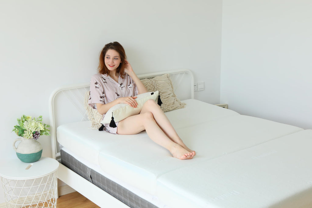 6-Inch Gel Infused Memory Foam Tri-fold Mattress with Bamboo Cover D710