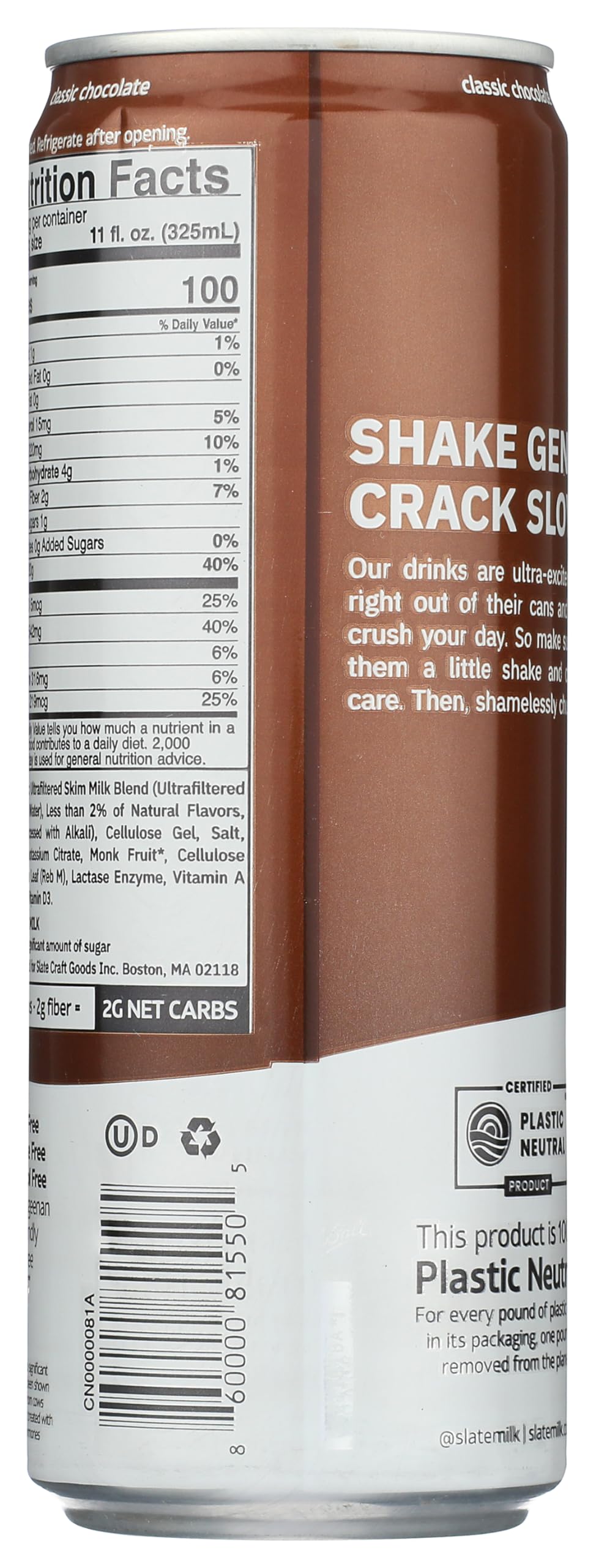 High Protein Chocolate Milk Shake 11 Fl Oz K756465