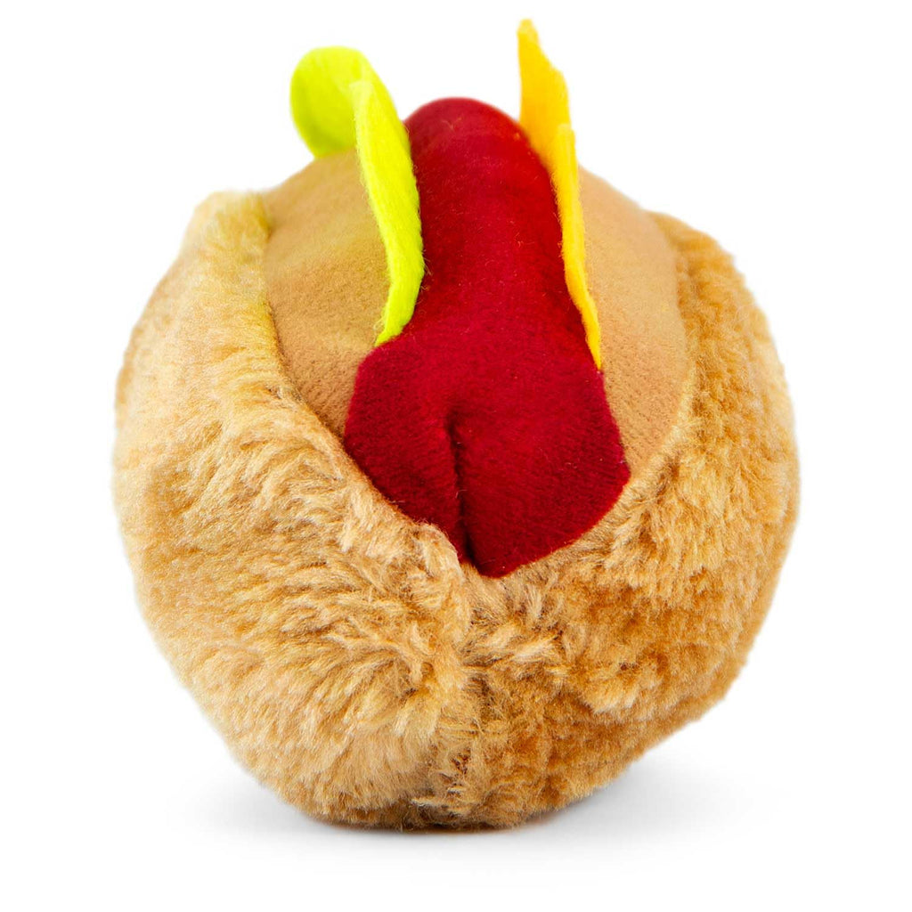 Plush Food Themed Dog Toy with Squeaker, 6 inch S481246