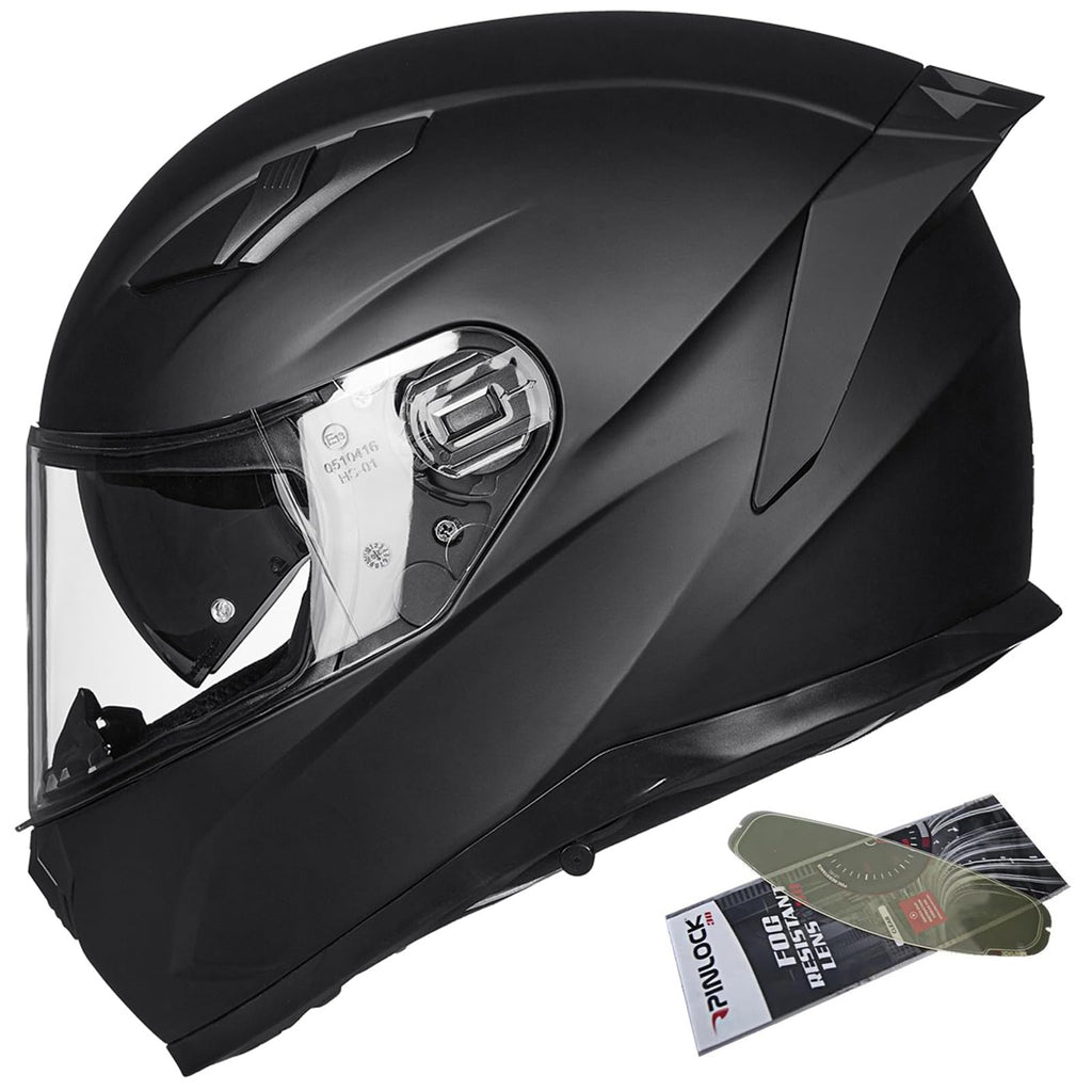Full Face Motorcycle Helmet DOT Anti-Fog Pinlock I872