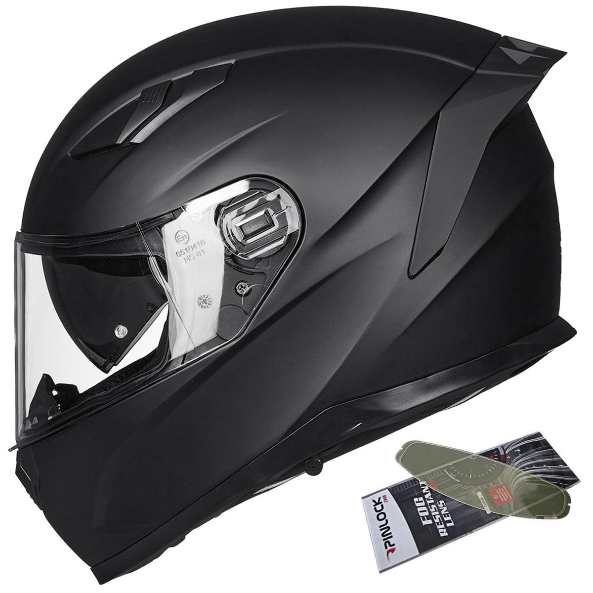 Full Face Motorcycle Helmet DOT Anti-Fog Pinlock I872