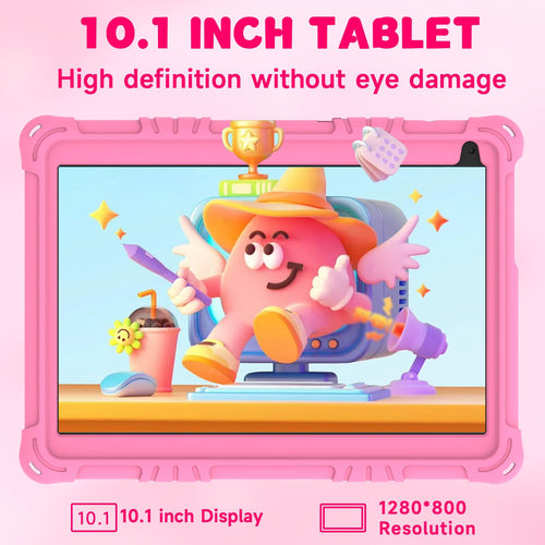 10 inch Kids Tablet 8GB RAM 32GB ROM Pink A28988