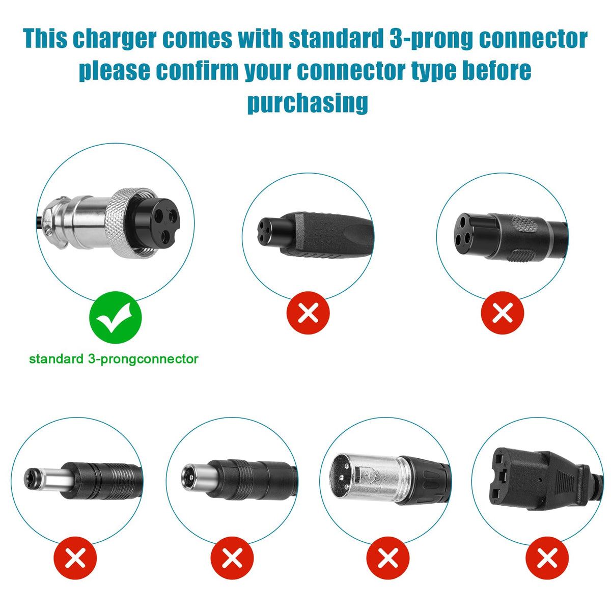 24V 2A Electric Bike Scooter Battery Charger R7875