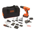 Cordless Drill Driver Kit with Drill Bit Set and Sockets, 100 pc. L42388