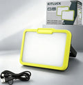 LED Work Light, Rechargeable, 700 LM Magnetic Portable Flood Light with Adjustable Stand, IP54 Waterproof, 3 Lighting Modes with Emergency SOS, 1Pack R63689