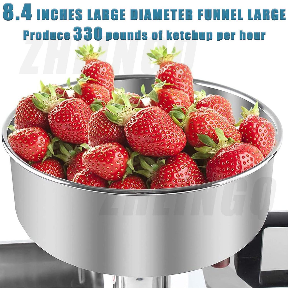 450W Stainless Steel Electric Food Mill I564488