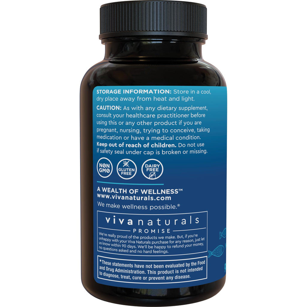 Omega 3 Fish Oil 2500 mg 90 Softgels D203104