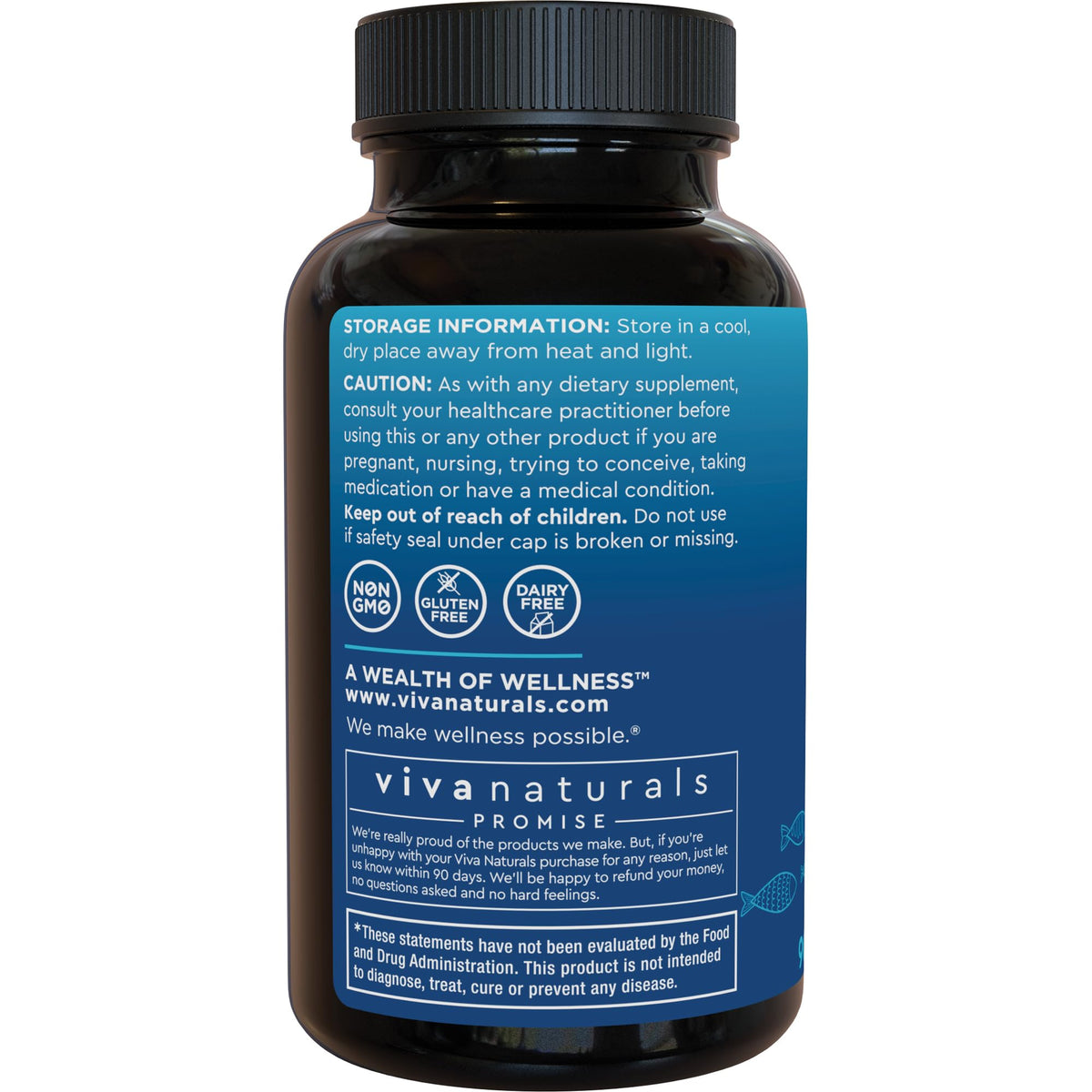 Omega 3 Fish Oil 2500 mg 90 Softgels D203104