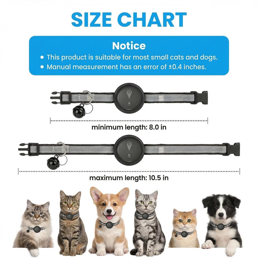 GPS Pet Tracker for Dogs & Cats P8945