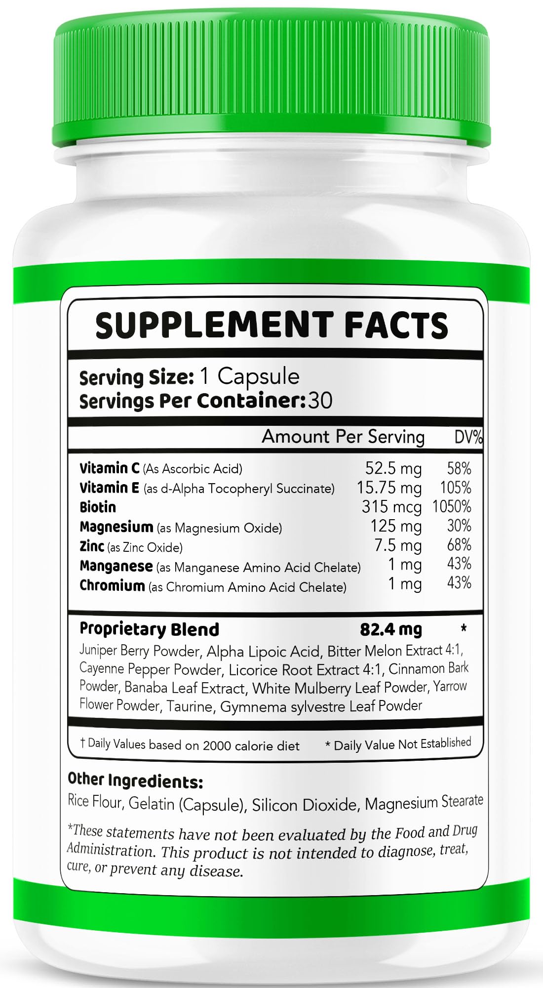30 Capsules Supplement Pills V711