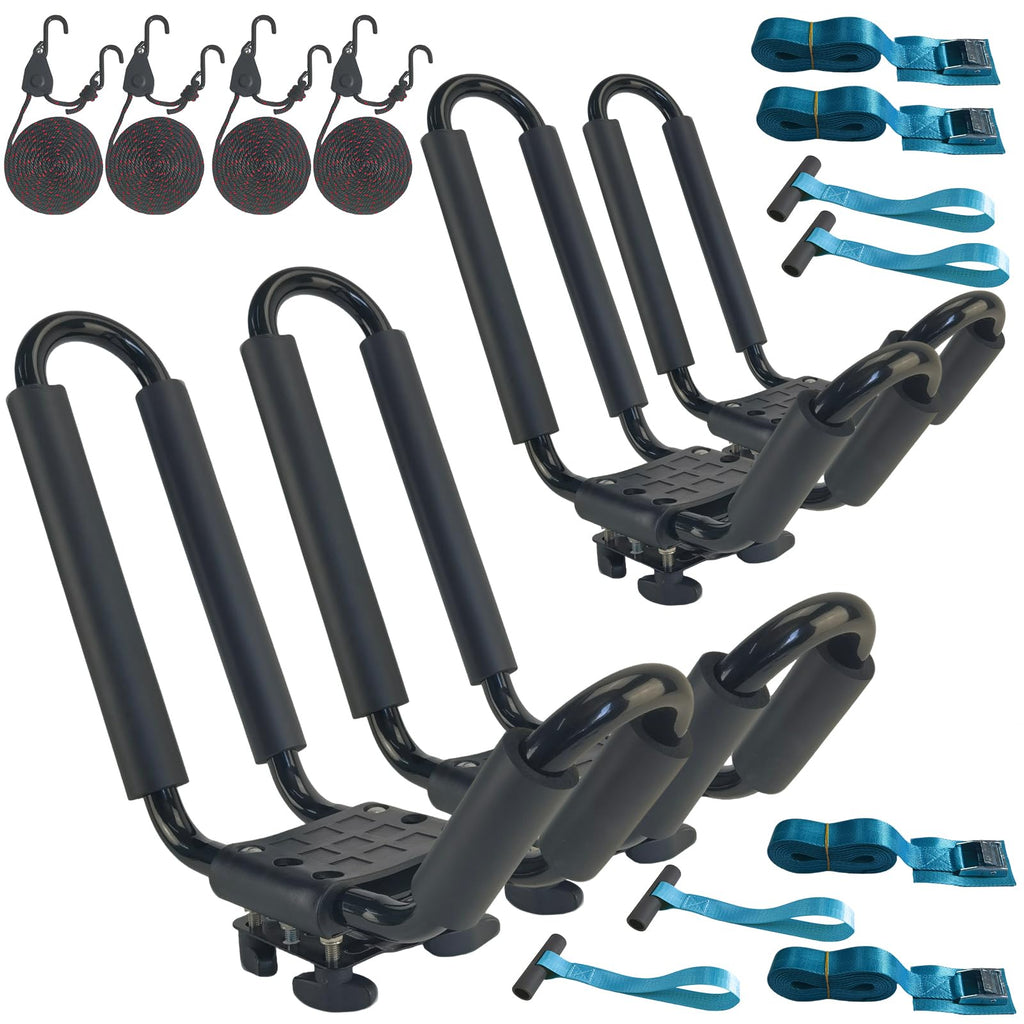 Heavy Duty Kayak Rack with Ratchet Tie X9447