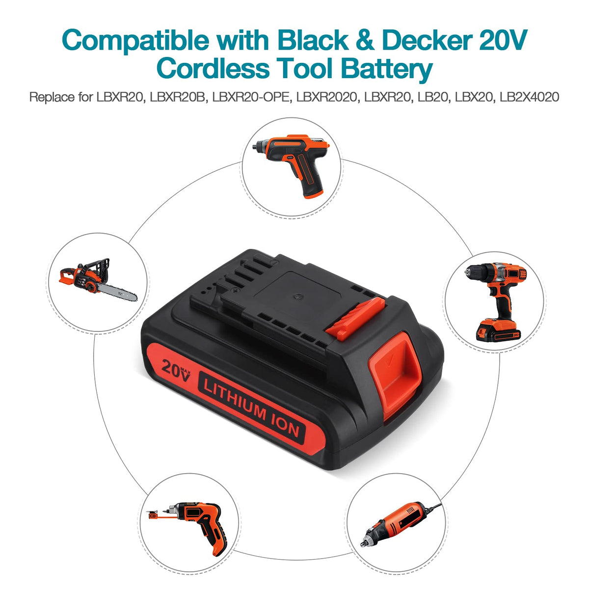 20V 4.0Ah Lithium Battery N9202