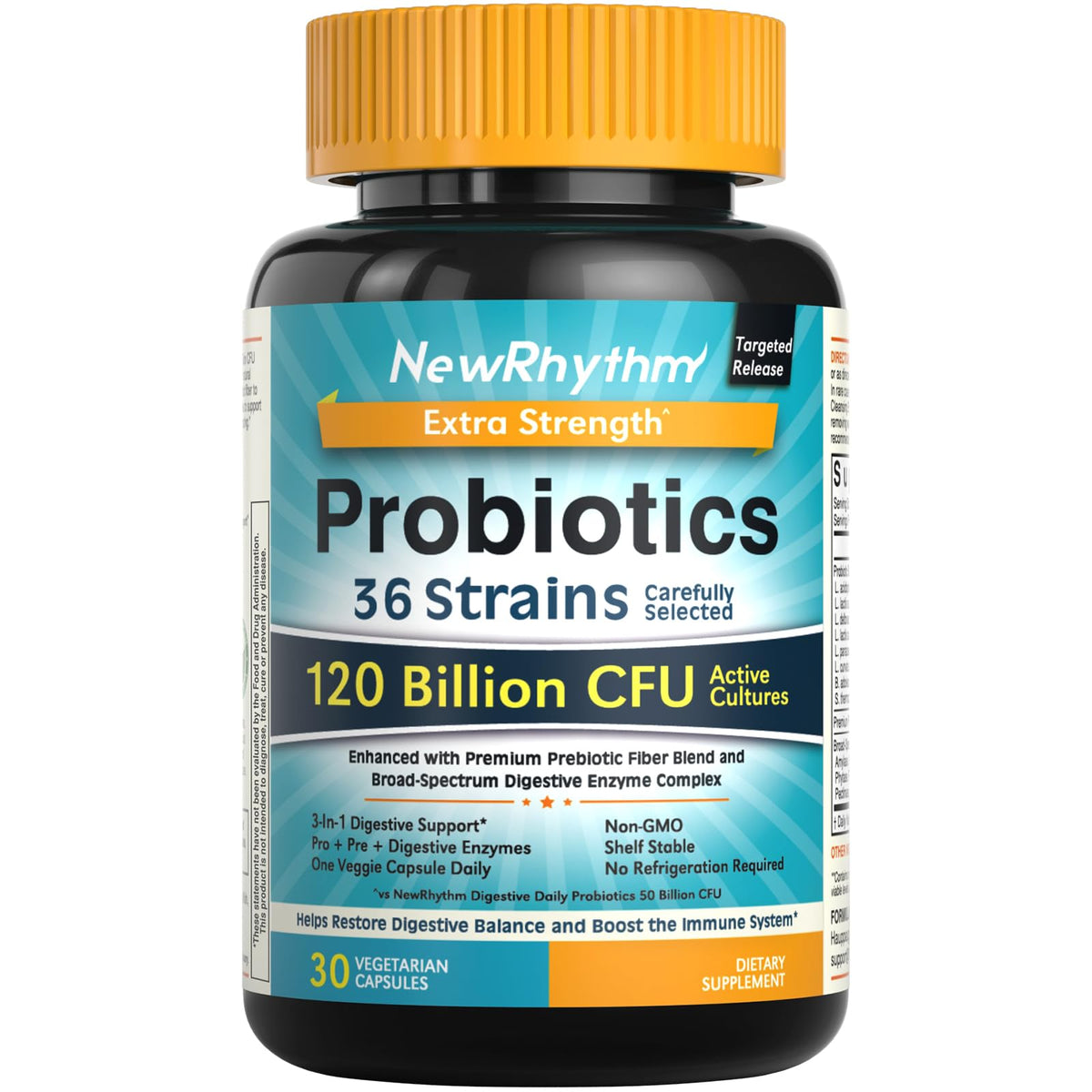 Probiotics 120 Billion CFU 36 Strains 30ct N449987