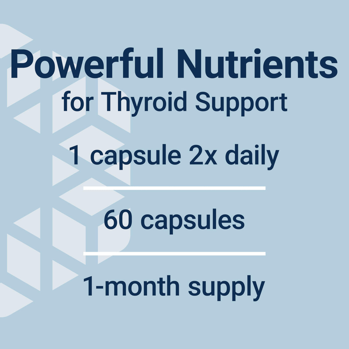 Thyroid Support Complex 60 Capsules F25639