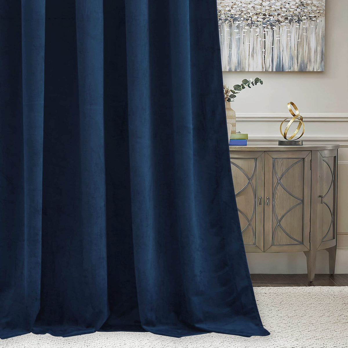 Velvet Curtains 84 inches I248990