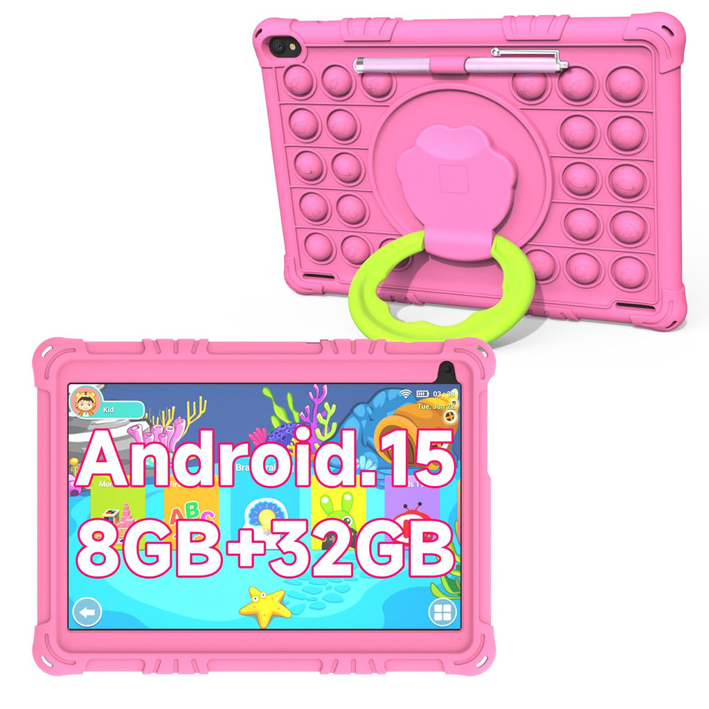 10 inch Kids Tablet 8GB RAM 32GB ROM Pink A28988