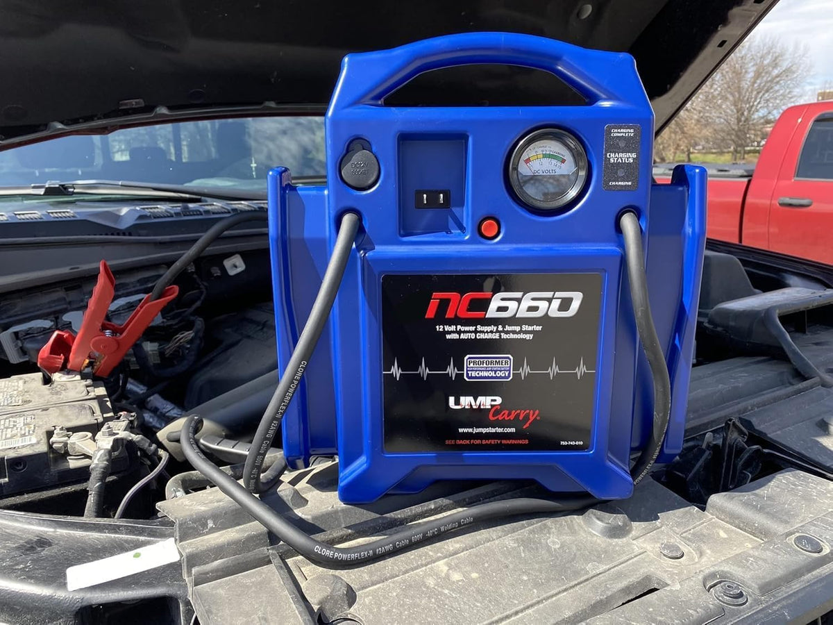 Portable Vehicle Starting Unit 1700 Peak Amps 12V 2 Pack A891899