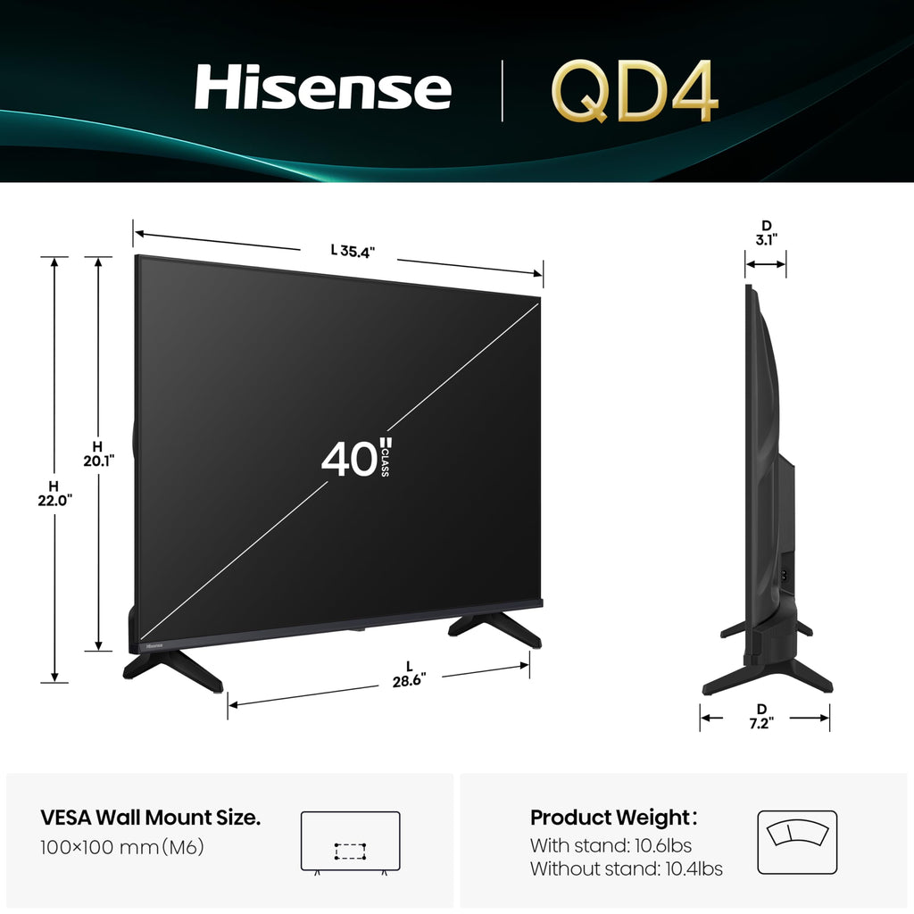 40-Inch QD4 Hi-QLED FHD Smart Fire TV N6797