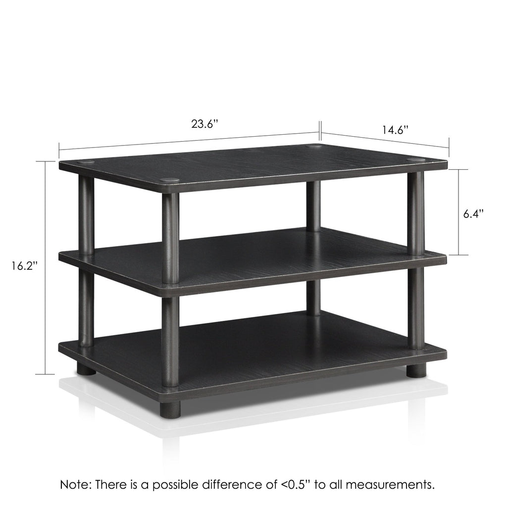 3-Tier Corner TV Stand for TV up to 25 Inch F6725