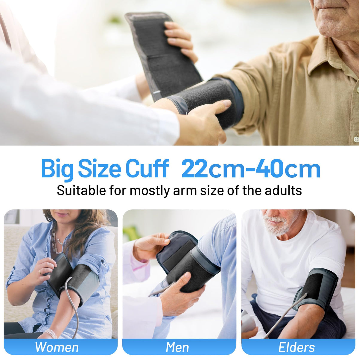Blood Pressure Monitor Upper Arm 240 Memory White V536943