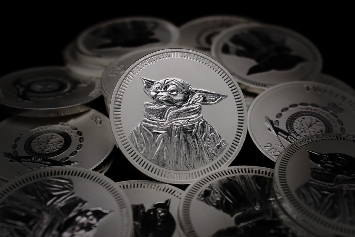 1 oz Silver Star Wars Mandalorian Coin B417