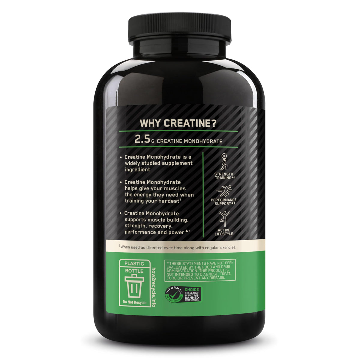 Micronized Creatine Monohydrate Capsules, 200 Ct X220