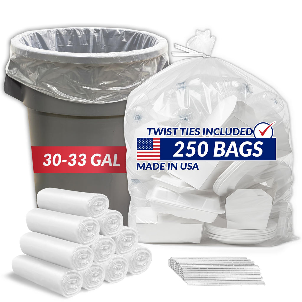 30-33 Gallon Heavy Duty Trash Bags T2398