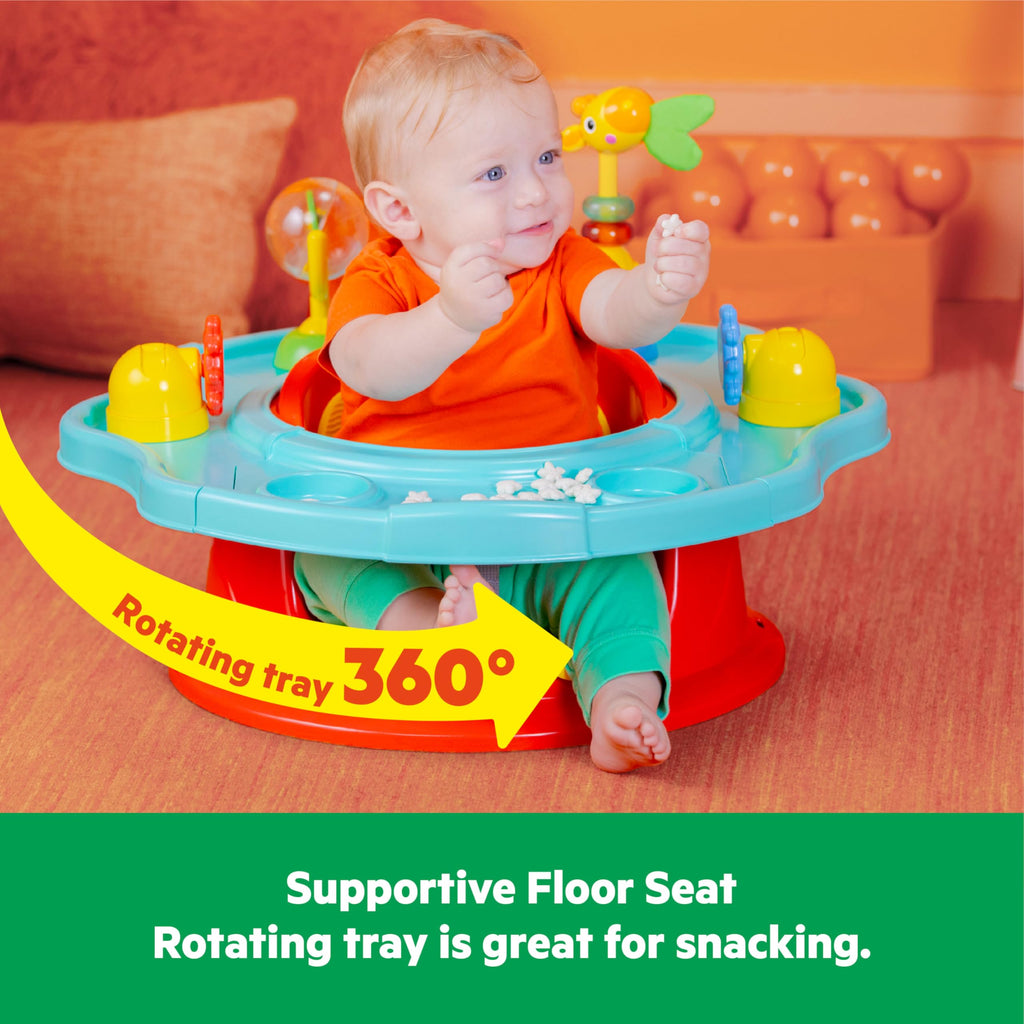 3-in-1 Baby Activity Seat with Toys, Snacking Tray, Booster Seat C863486