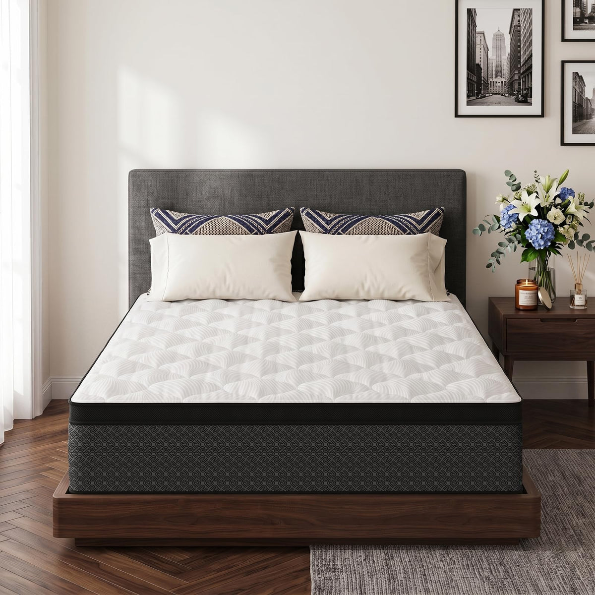 Full Size 12" Hybrid Memory Foam Mattress K36592