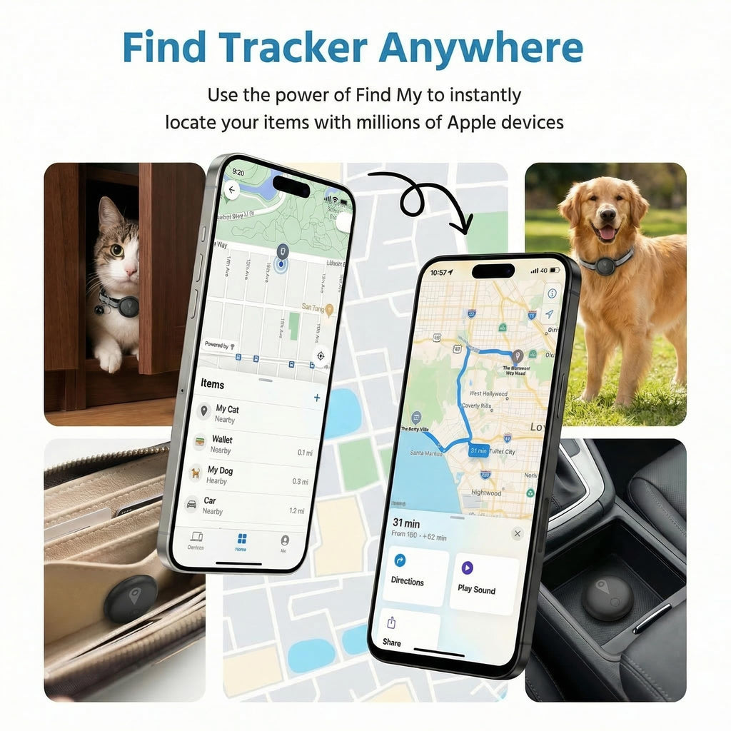 GPS Pet Tracker for Dogs & Cats P8945