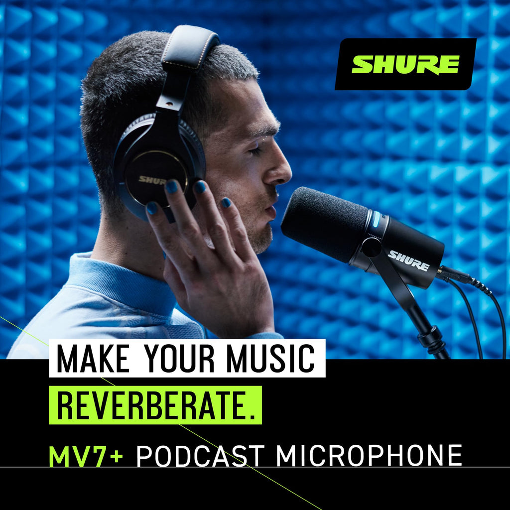 Black USB-C XLR Dynamic Microphone E92475