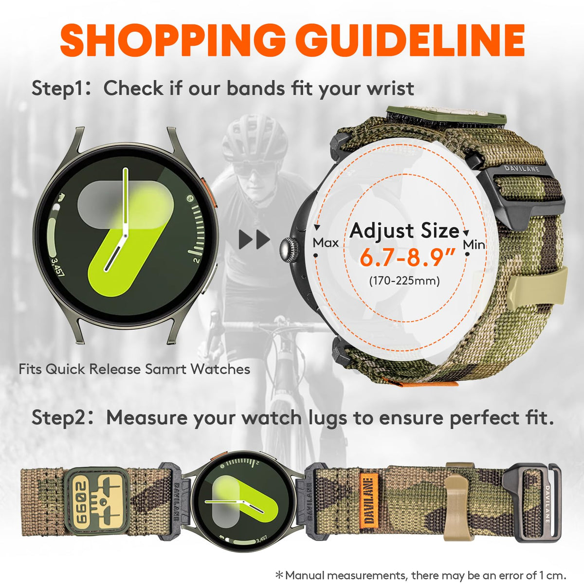 20/22mm Quick Release Watch Band K5194