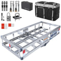 Aluminum Hitch Cargo Carrier & Cargo Bag V26694