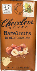Hazelnut Milk Chocolate Bar 3.2 OZ N743126