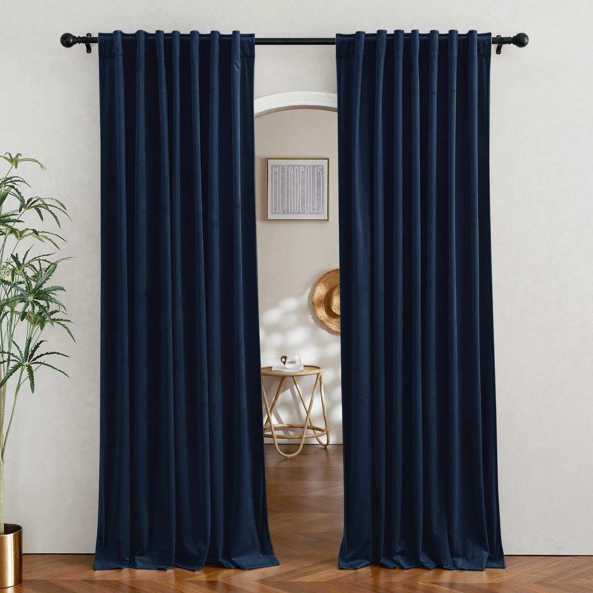 Velvet Curtains 84 inches I248990