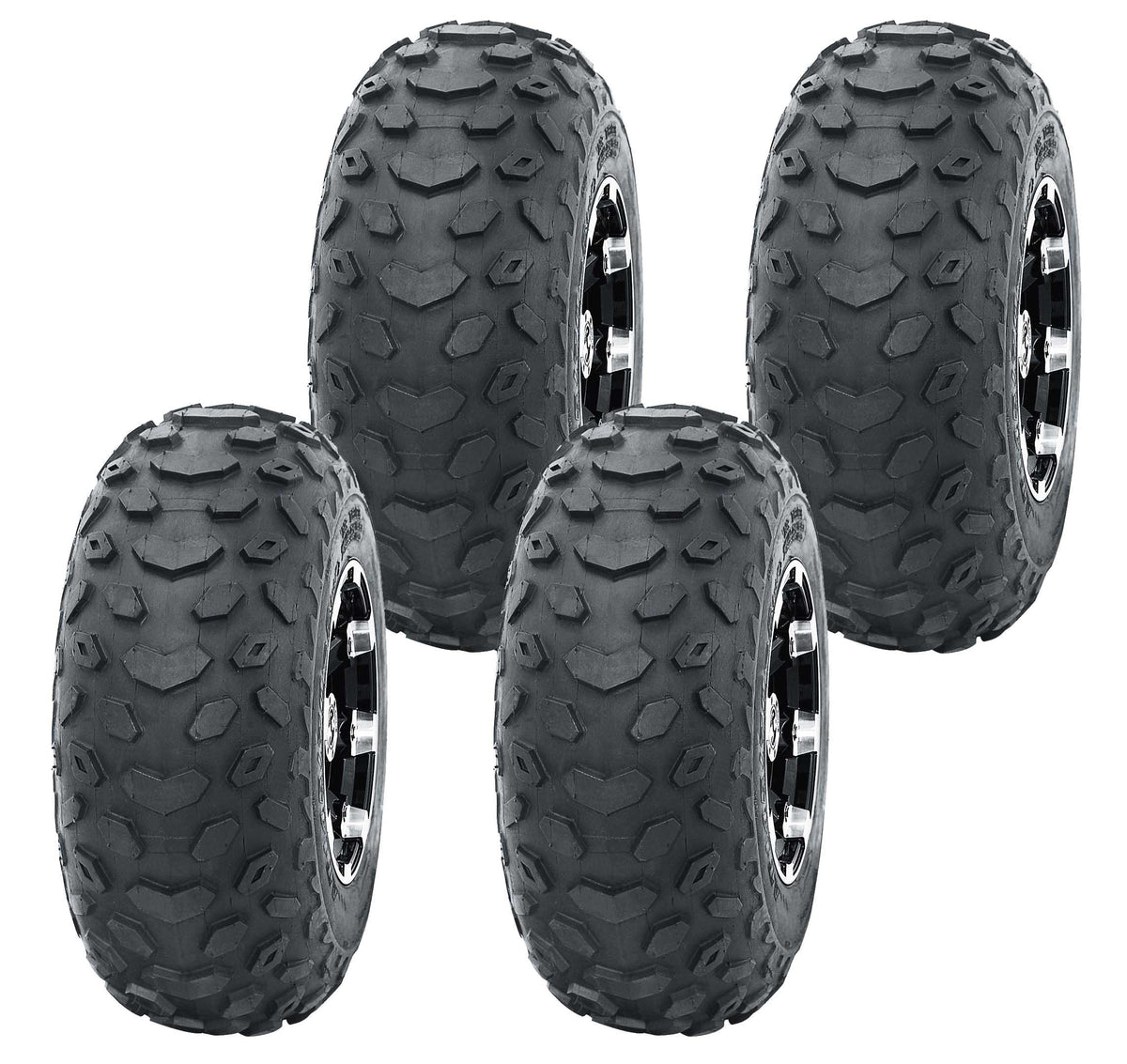 19x7-8 4PR ATV Tires Set of 4 R41692