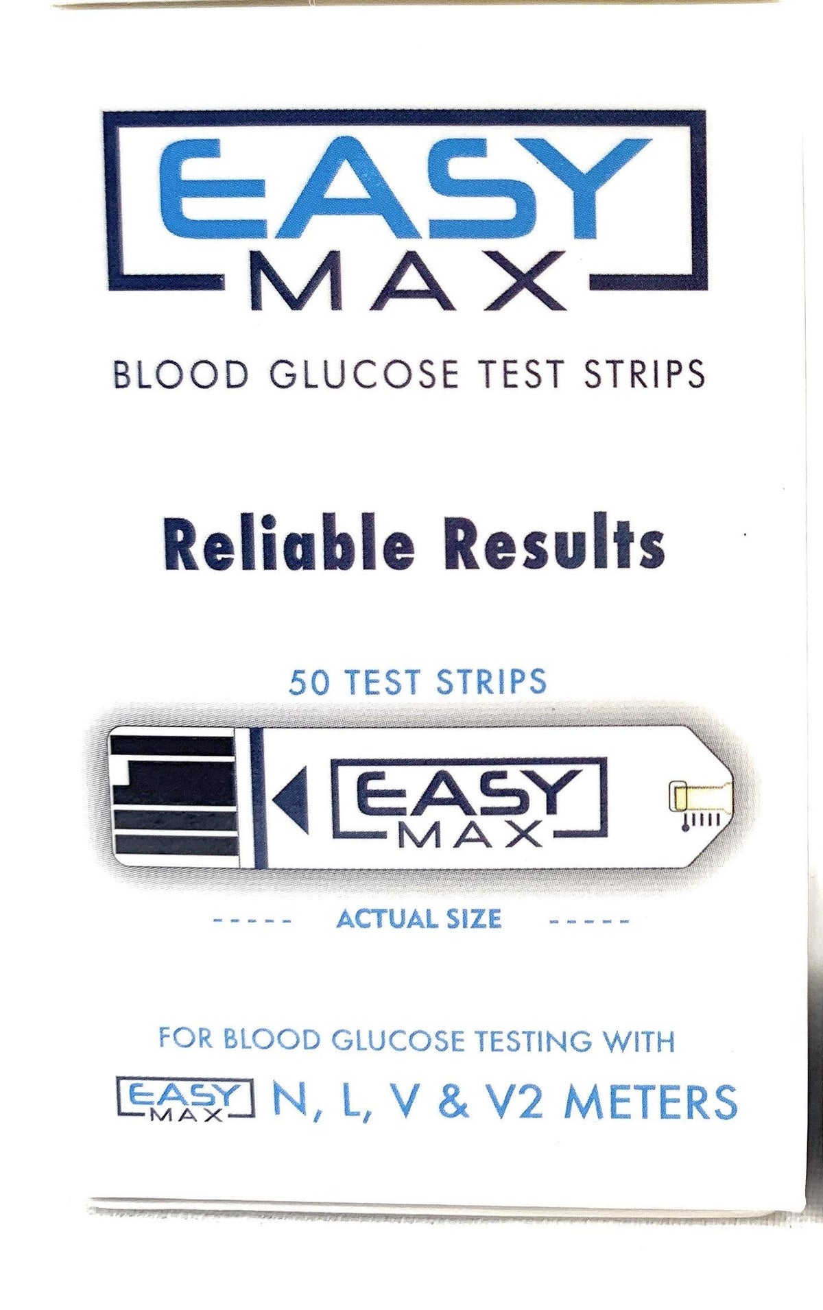 Blood Glucose Test Strips 50 Ct K233411