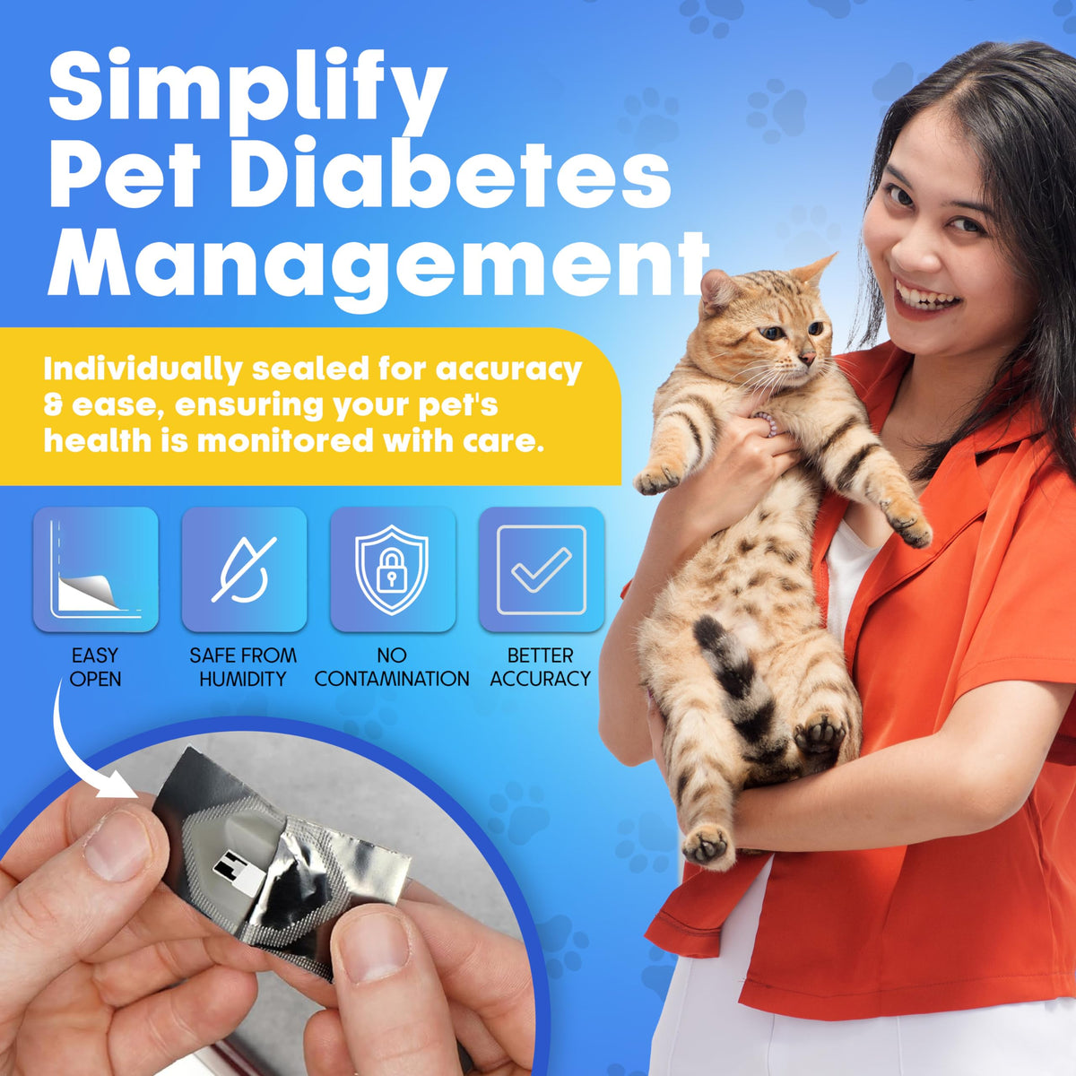 Blood Glucose Test Strips for Dogs & Cats, 50 R845