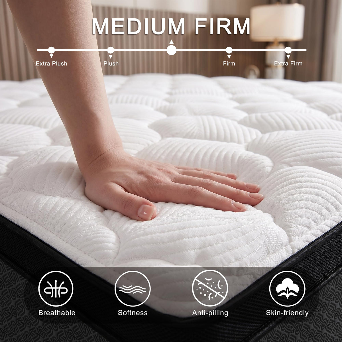 Full Size 12" Hybrid Memory Foam Mattress K36592